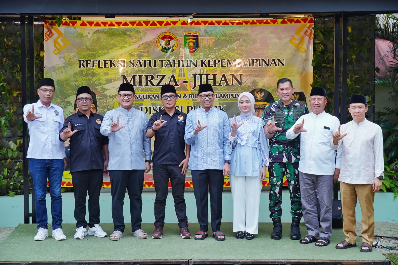 Pemprov Lampung Perkuat Fondasi Pembangunan di Tahun Pertama Kepemimpinan Mirza–Jihan
